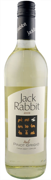 Jack Rabbit Pinot Grigio, Italy.