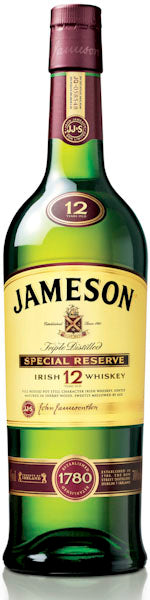 Jameson 12 Year Old Special Reserve Blended Irish Whiskey, County Cork,  Ireland. Production stopped. –