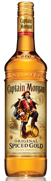 Captain Morgan's Original Spiced Caribbean Gold Rum 70cl.