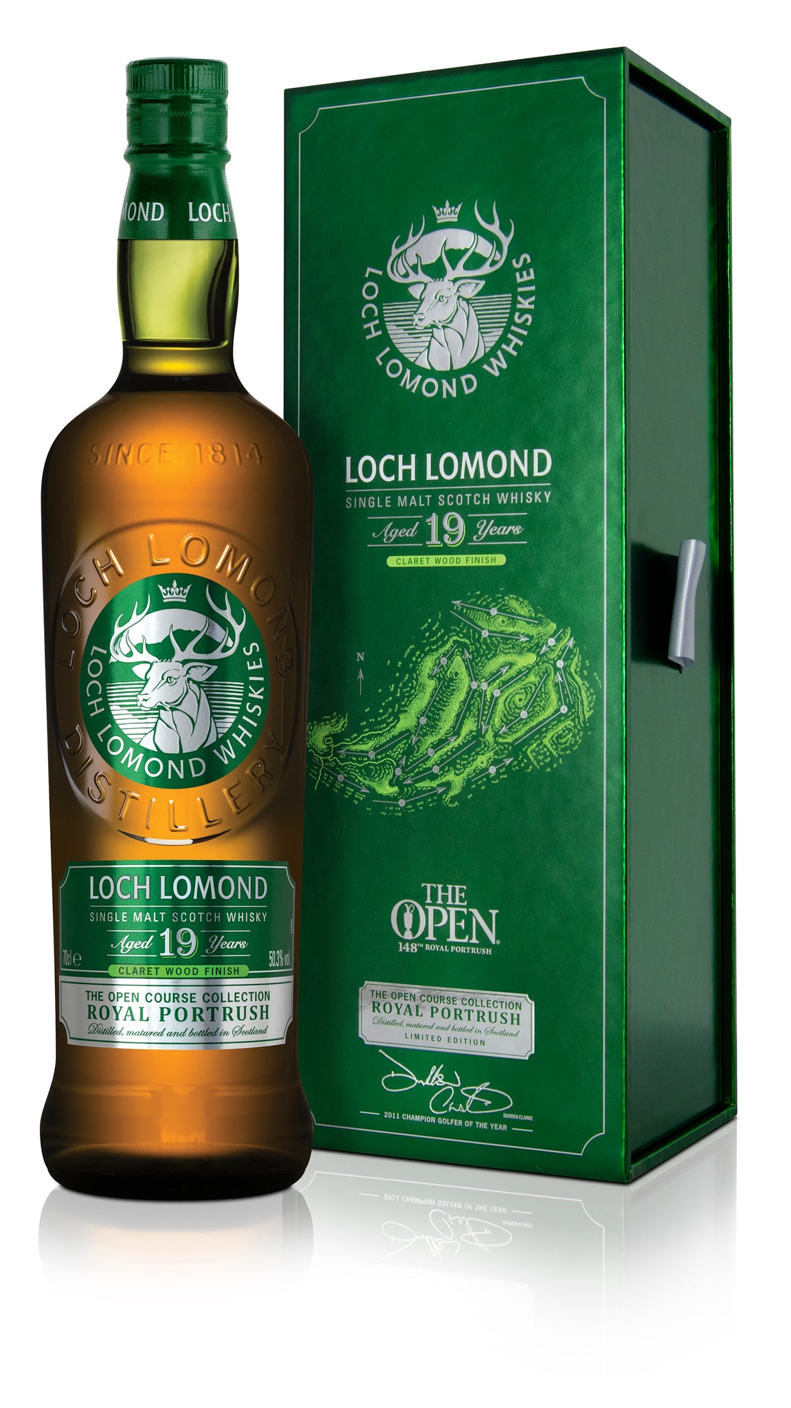 Loch Lomond 19 Year Old Whisky Portrush - Darren Clarke