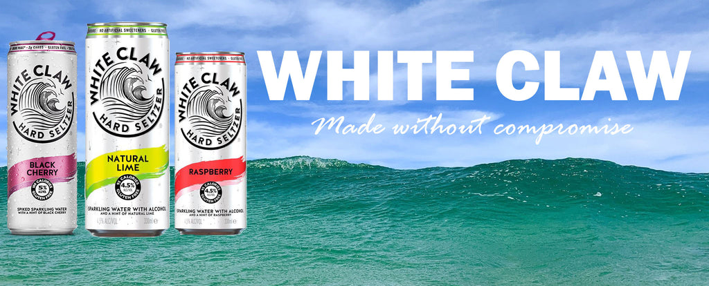White Claw Hard Seltzer - made without compromise!