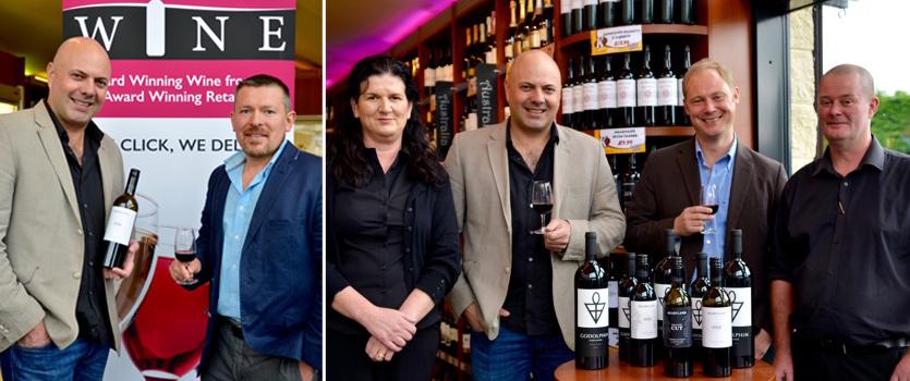 Ben Glaetzer from Glaetzer and Heartland Wines, Barossa Valley South Australia and Nick Keukenmeester from Heartland Wines visit Kennys and Home Delivery Wine