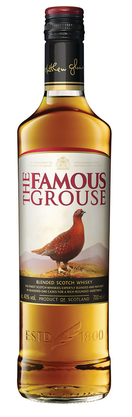 The Famous Grouse Finest Blended Scotch Whisky, Scotland.