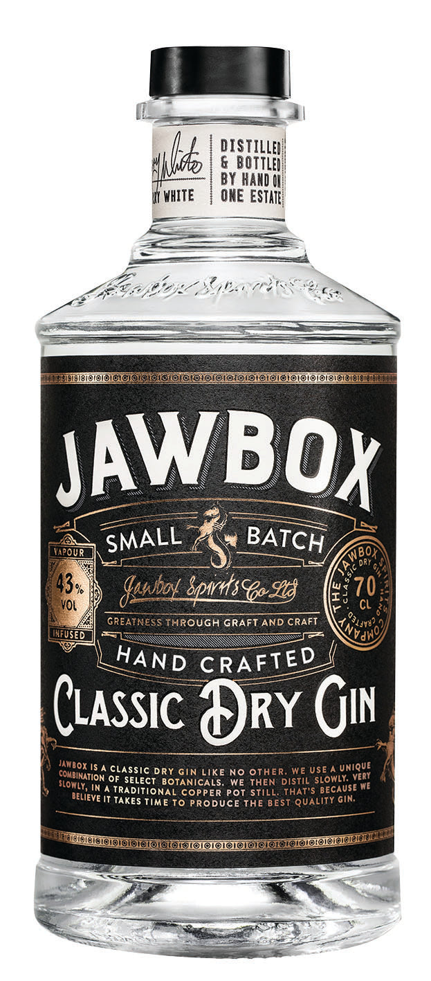 Jawbox Classic Dry Gin Belfast Cut 70cl