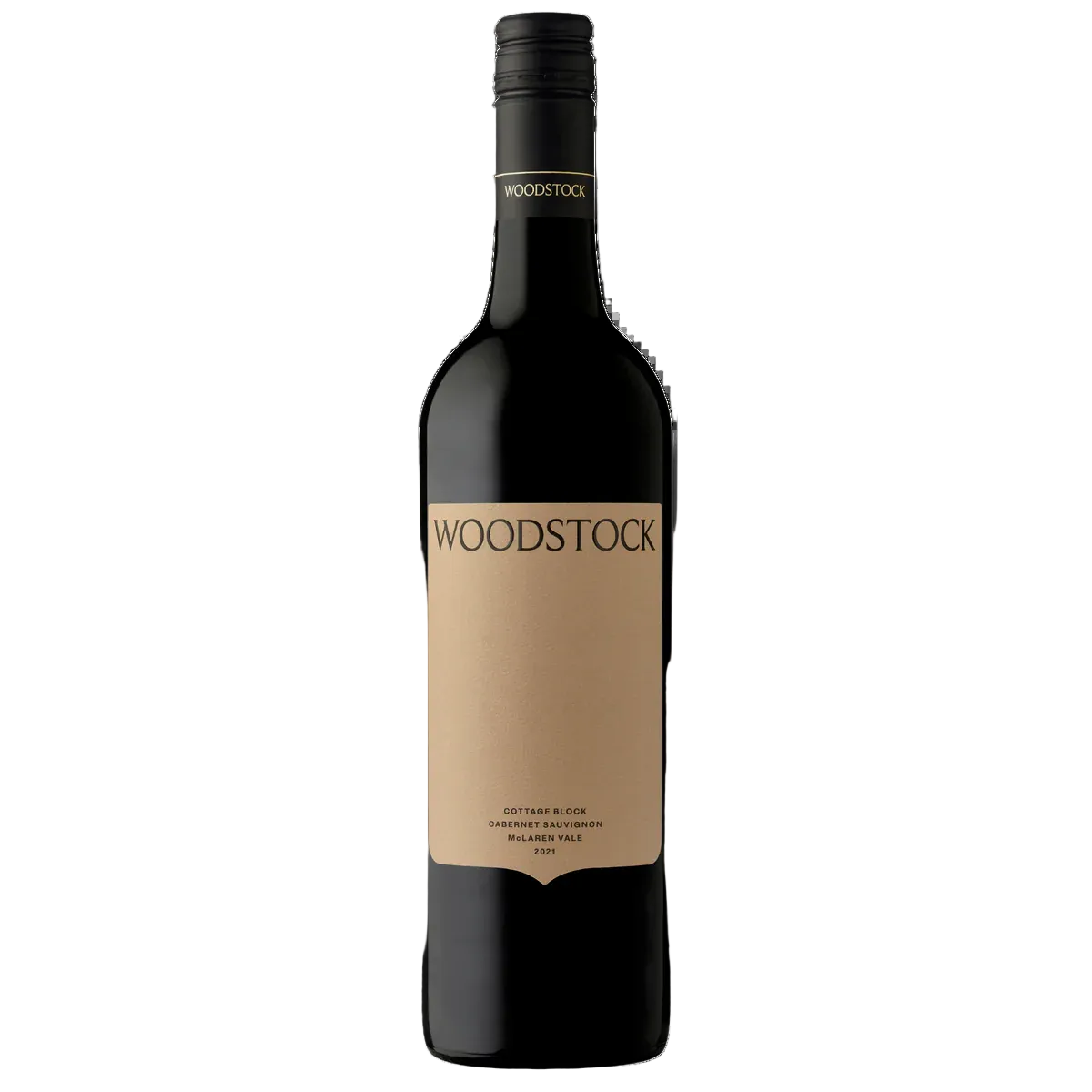 Woodstock Cottage Block Cabernet Sauvignon.