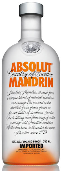 Absolut Mandarin Vodka 700ml