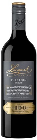 2014  Langmeil Pure Eden Shiraz Limited Stock.