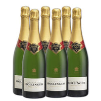 6x Bollinger Champagne 75cl