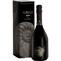 Sparkling wine Mont Marcal, "Aureum" Cava Brut Nature Gran Reserva, metal box