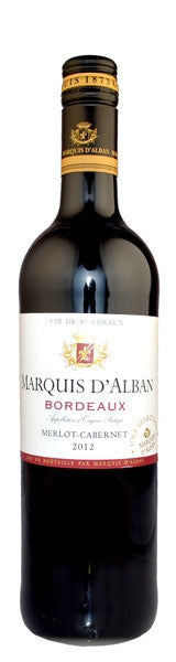 Marquis d' Alban Bordeaux Superior Red
