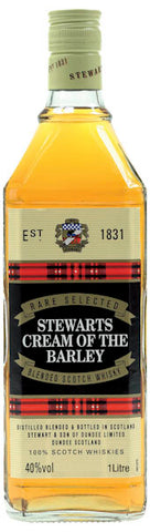 Stewarts Cream of Barley 1lt Scotch Whisky limited stock