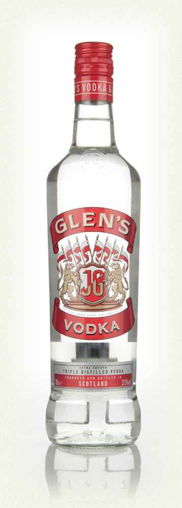 Glens Vodka, Glen Catrine Distillers, Scotland. 70cl