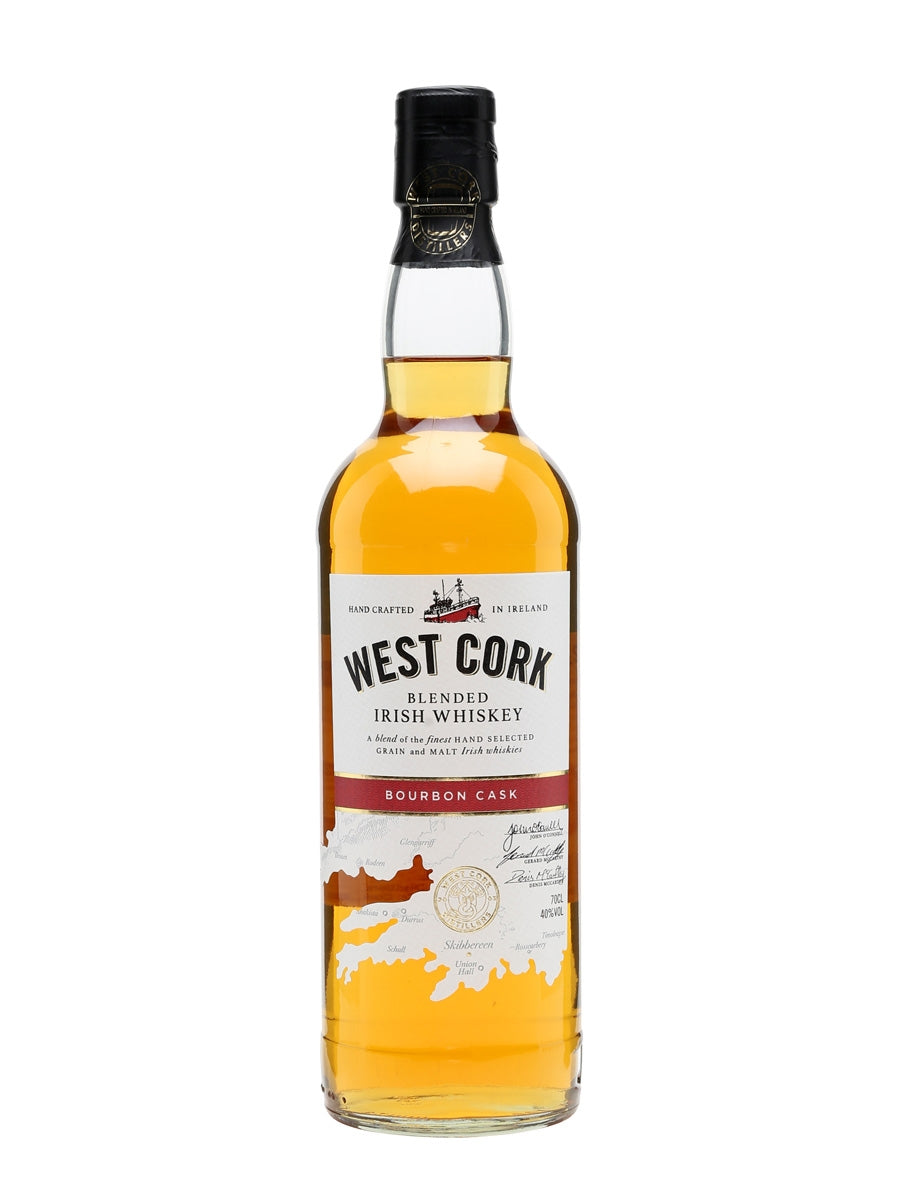 West Cork Irish Whiskey Bourbon Cask