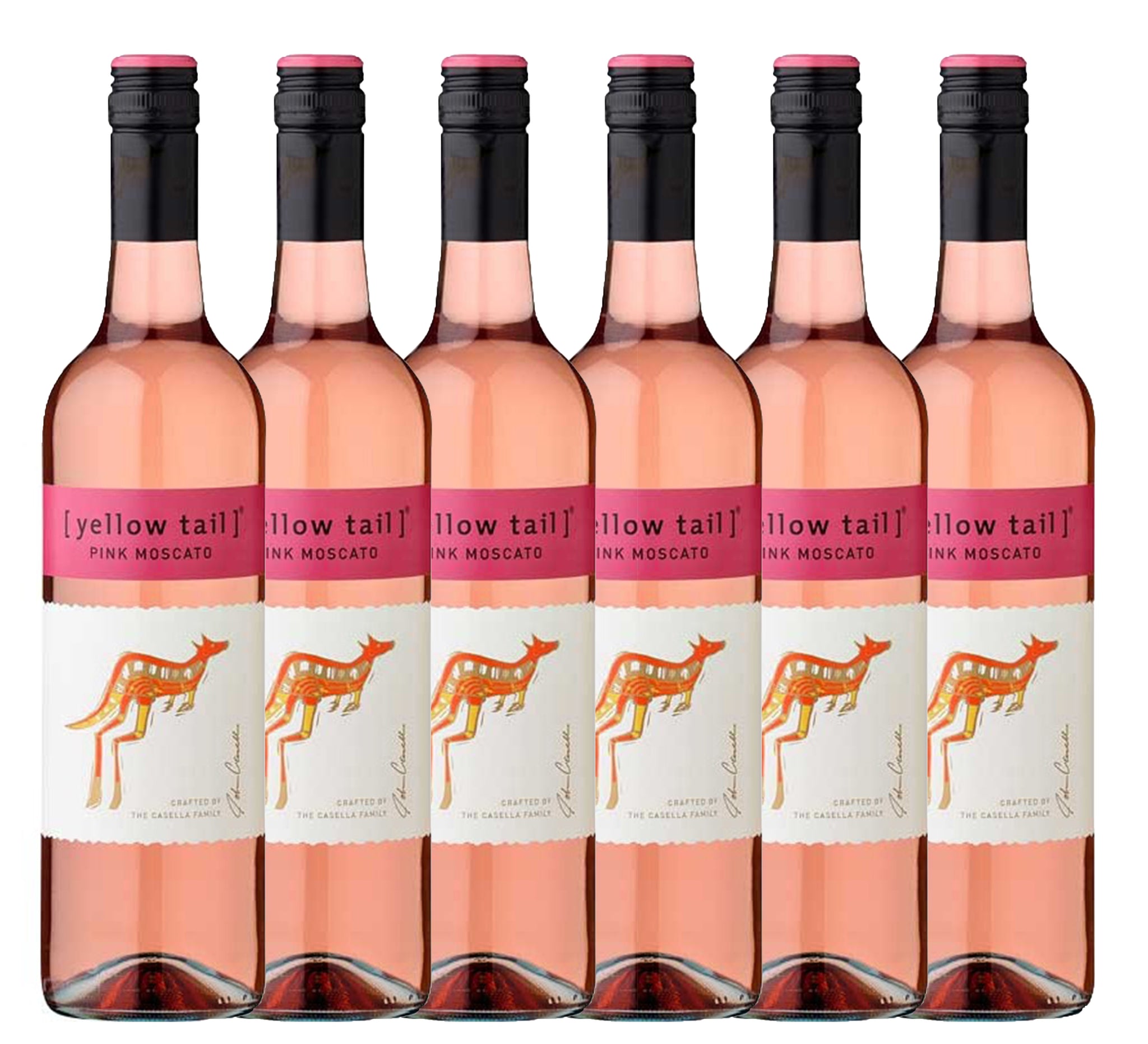 Yellow Tail Pink Moscato Case Deal, South Eastern Australia.